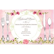Bridal Shower Luncheon Invitations, Elegantly Plated, Bella Ink
